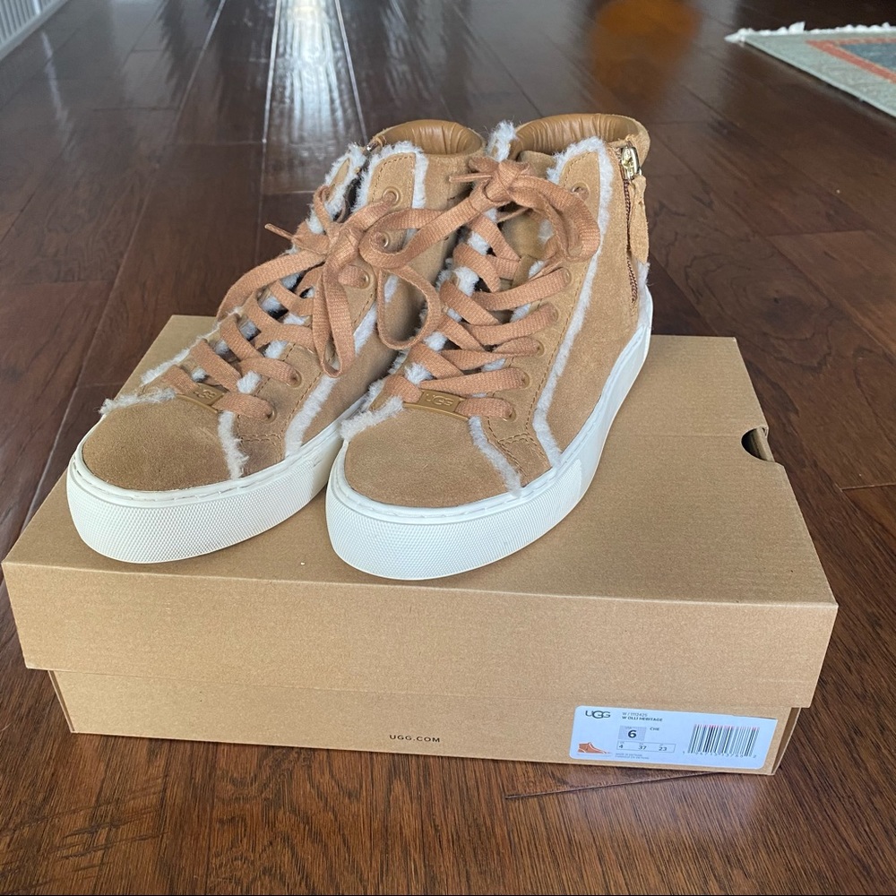 Olli Heritage Ugg high top sneakers size 6